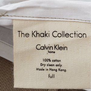 Calvin Klein Khaki Collection Bed Skirt